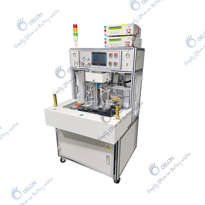 Máy hàn nhiệt pin gói mềm, Máy lắp ráp pin niêm phong mặt trên quay