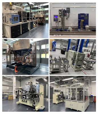 Thiết bị làm pin phòng thí nghiệm Dây chuyền sản xuất pin Lithium