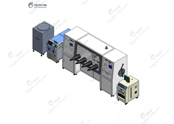 Máy hàn tab pin xi lanh Máy hàn pin Lithium Nghiên cứu pin máy hàn pin di động máy hàn laser