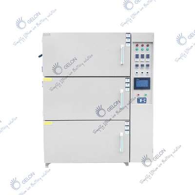 Máy làm pin Lithium Ion Lò sấy chân không ba lớp