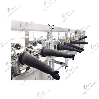 Thiết bị sản xuất pin bằng thép không gỉ Một trạm nhỏ hơn Hộp đựng găng tay 1ppm
