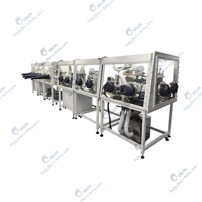 Phòng thí nghiệm Phòng đơn Phòng Thanh lọc Hộp đựng găng tay chân không Thiết bị pin Dây chuyền lắp ráp pin