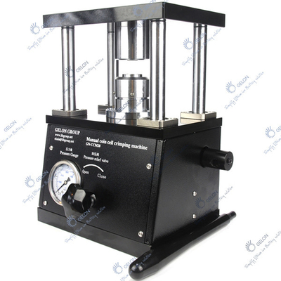Máy lắp ráp tế bào đồng xu phòng thí nghiệm Máy đóng dấu bằng tay thủy lực Máy uốn phân biệt