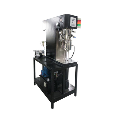 Máy dùng pin Lithium 2 Lít Khối lượng ba trục Máy trộn chân không hành tinh Máy bơm chân không cho ăn Thiết bị làm lạnh nước