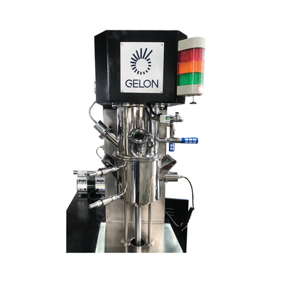 Máy dùng pin Lithium 2 Lít Khối lượng ba trục Máy trộn chân không hành tinh Máy bơm chân không cho ăn Thiết bị làm lạnh nước