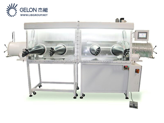 Trạm làm việc đơn chất lượng cao Hộp đựng găng tay chân không Máy dùng pin Gn-GB-1 Hộp găng tay cho pin Lithium