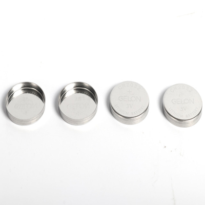 Chất liệu pin Lithium Ion màu trắng bạc CR20XX Hộp đựng pin đồng xu