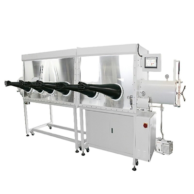 Máy lắp ráp pin Siemens PLC Double Station và Multi Station Glove Box