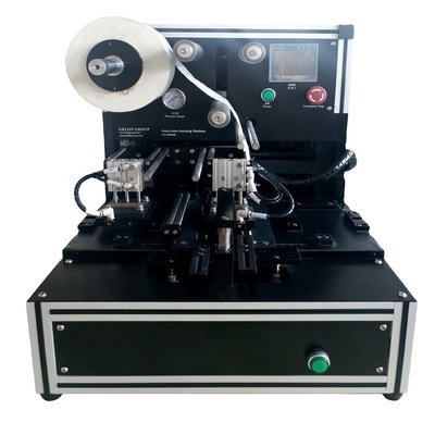 Máy xếp chồng bán tự động để lắp ráp tế bào túi trong phòng thí nghiệm pin Lithium 200mm 250mm 300mm Chiều rộng điện cực
