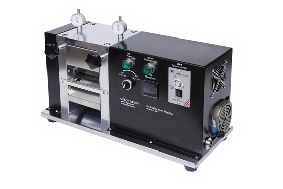 Thiết bị phòng thí nghiệm pin Máy ép để bàn có điều khiển nhiệt độ cho phòng thí nghiệm pin Lithium Ion