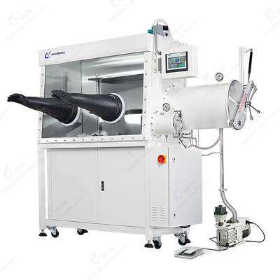 Máy làm pin hộp găng tay cách ly đôi / bốn trạm bằng thép không gỉ