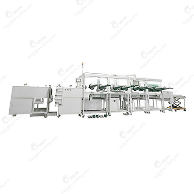 Máy làm pin hộp găng tay cách ly đôi / bốn trạm bằng thép không gỉ
