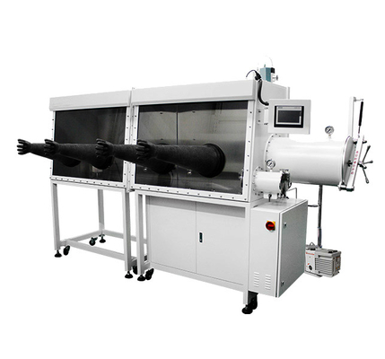 Máy làm pin hộp găng tay công nghiệp Thiết bị pin đôi bốn trạm
