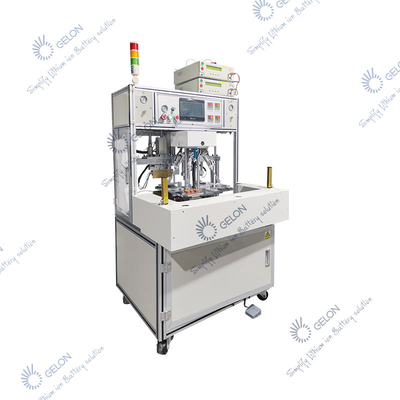 Máy hàn nhiệt pin gói mềm, Máy lắp ráp pin niêm phong mặt trên quay