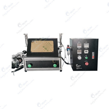 Máy niêm phong pin 3 trong 1 trên cùng và bên cạnh Thiết bị lắp ráp tế bào túi niêm phong nóng