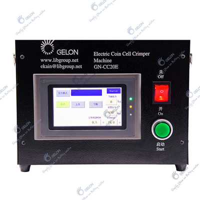 Máy hàn pin thủy lực 5m / phút bằng điện Coin Cell Crimper
